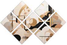 7 Panel Butterfly Canvas