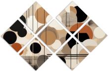 7 Panel Butterfly Canvas