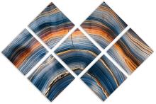 7 Panel Butterfly Canvas