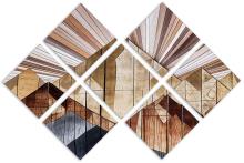 7 Panel Butterfly Canvas